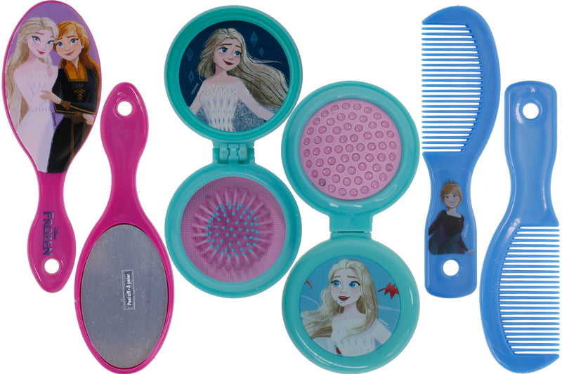 Frozen Hair Brush Comb and Mirror