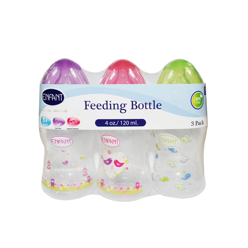 Shrink Feeding Bottle - 3-Pack