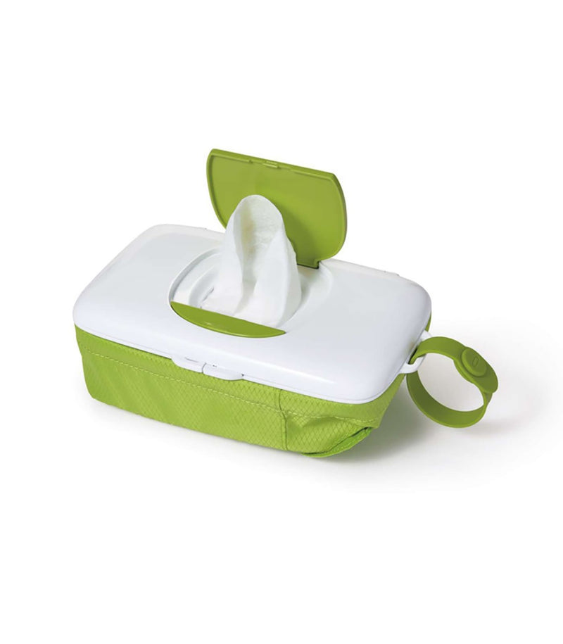 On-The-Go Wipes Dispenser with Diaper Pouch