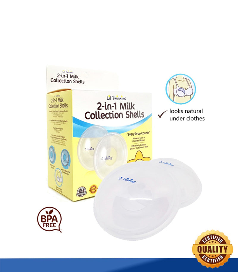 2-in-1 Milk Collection Shells