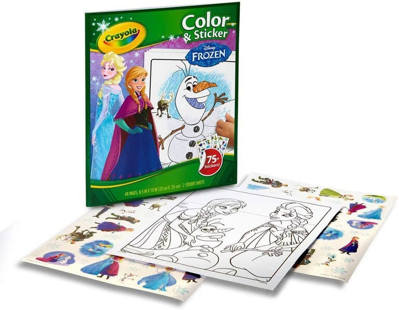 Color & Sticker Disney Frozen