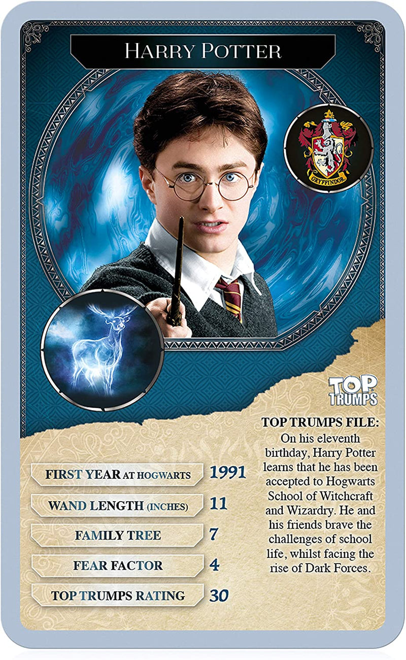 Top Trumps Harry Potter 30 Greatest Wizards & Witches