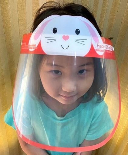 Kids Protective Anti-Droplet Character Face Shield