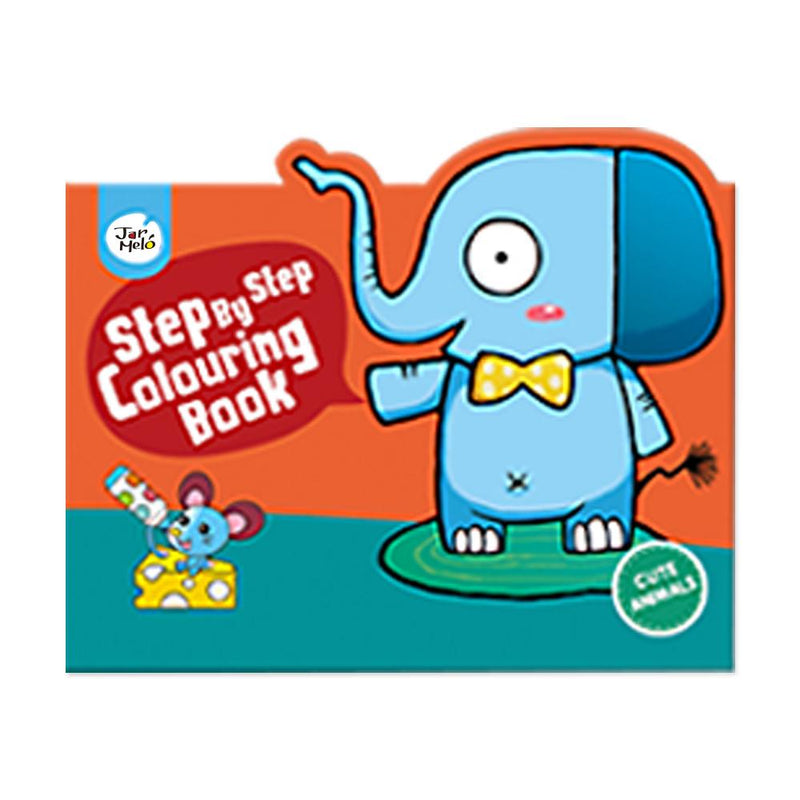 Step by Step Colouring Book