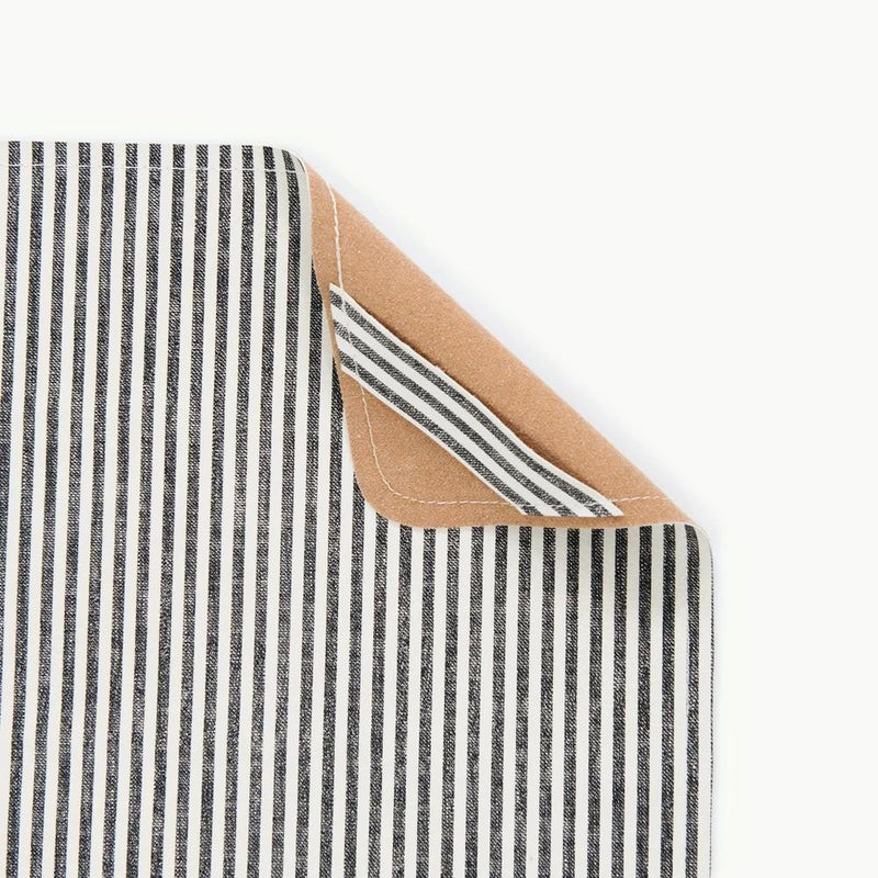Stone Stripe Leather Mat