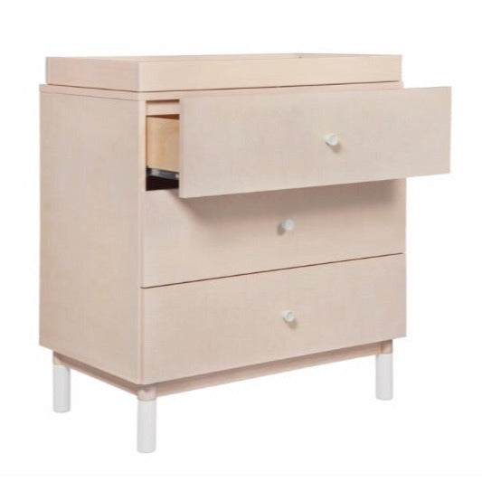 Gelato 3-Drawer Dresser with Removable Changing Tray and Pure 31" Contour Changing Pad