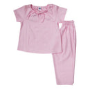Short-Sleeved Girl's Pajama Set