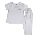 Short-Sleeved Girl's Pajama Set