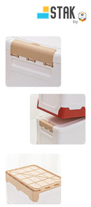 DuraStak Foldable Storage Box Organizer Size XL - 40L Capacity