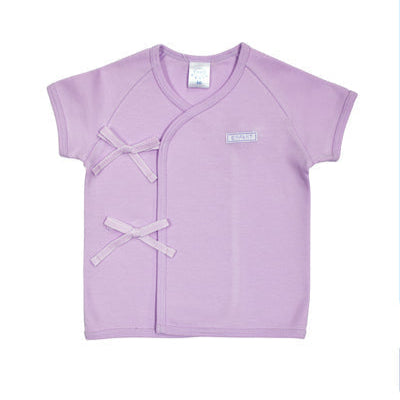 Short-Sleeved Tie-Side Shirt