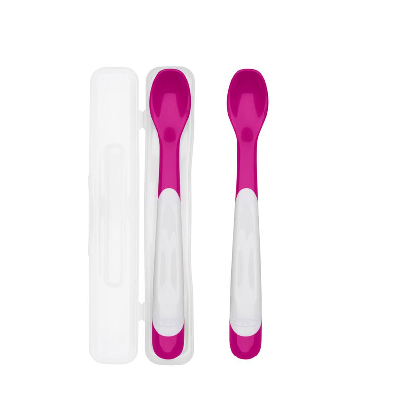 On-The-Go Plastic Feeding Spoon (2-Pack)