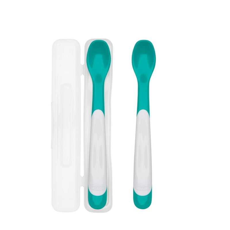 On-The-Go Plastic Feeding Spoon (2-Pack)