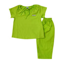 Short-Sleeved Girl's Pajama Set
