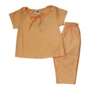 Short-Sleeved Girl's Pajama Set