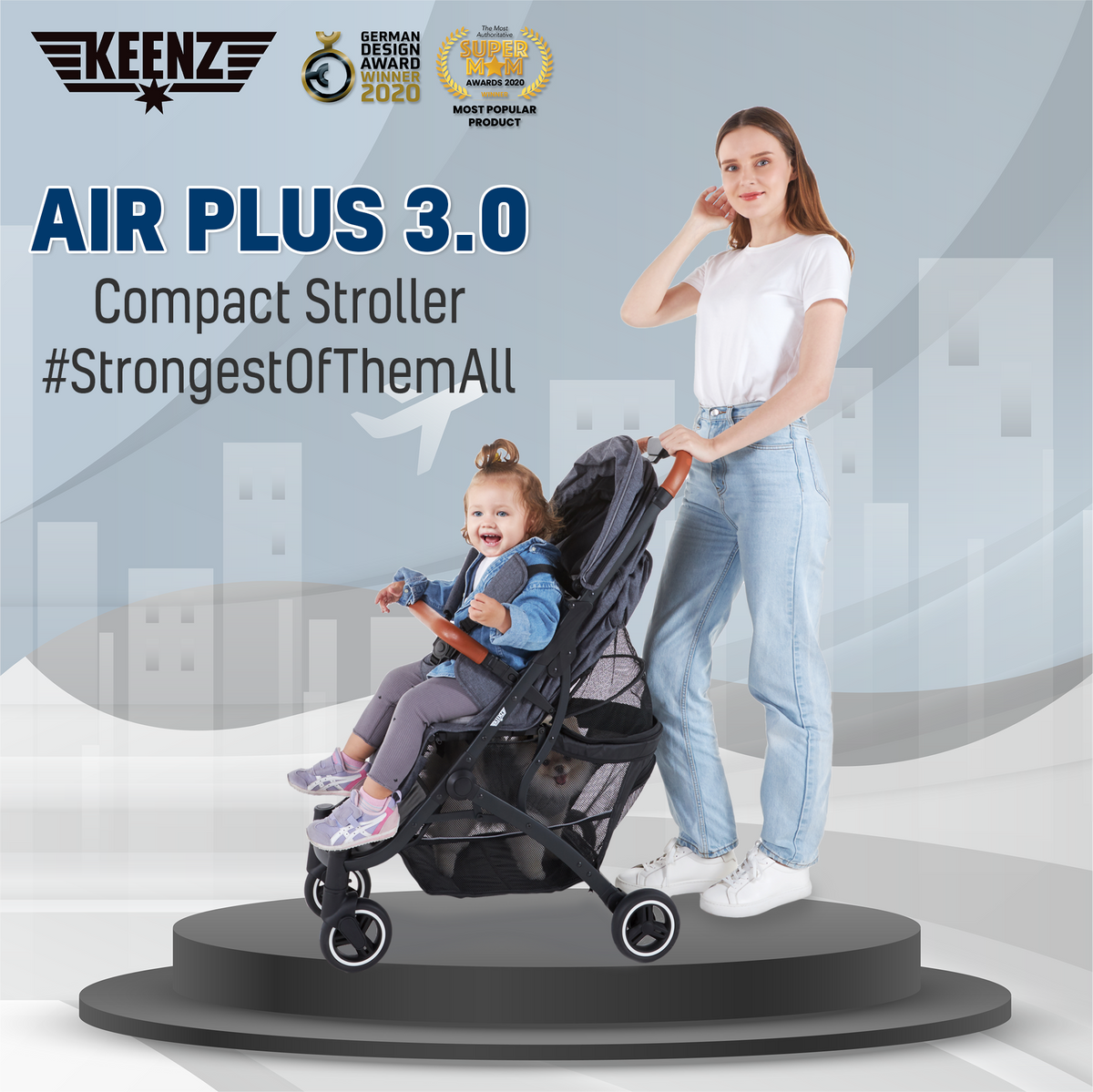 Keenz stroller air plus hotsell