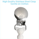 RaZzies Silicone Paci/Teether Holder (2-pack)