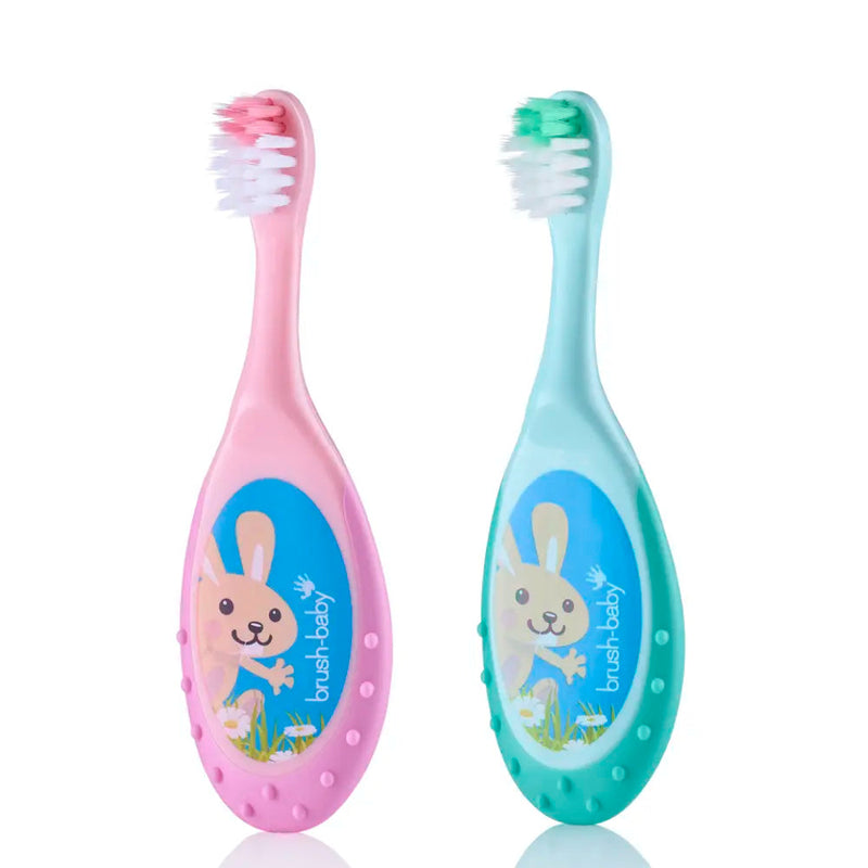 Bobbie Flossbrush 0-3yrs (2-pack)