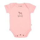 Miami Zoo Lap Bodysuit in Salmon Rose