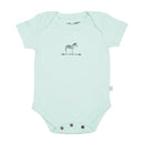 Miami Zoo Lap Bodysuit in Pastel Turquoise
