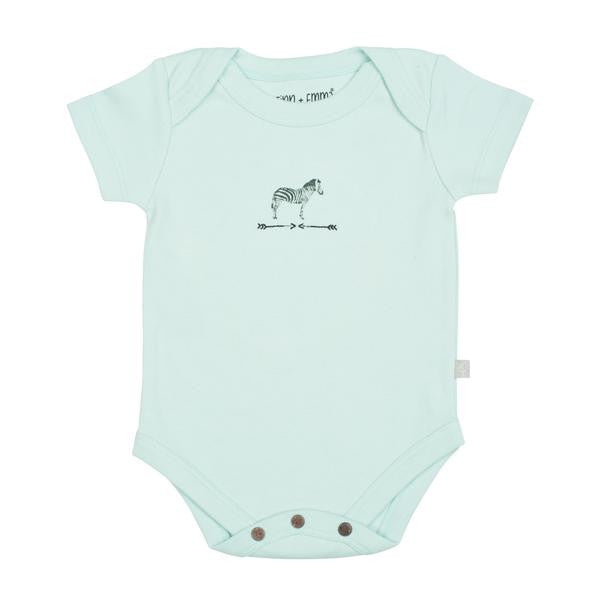 Miami Zoo Lap Bodysuit in Pastel Turquoise
