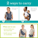 Fold & Go 2-in-1 Baby Carrier