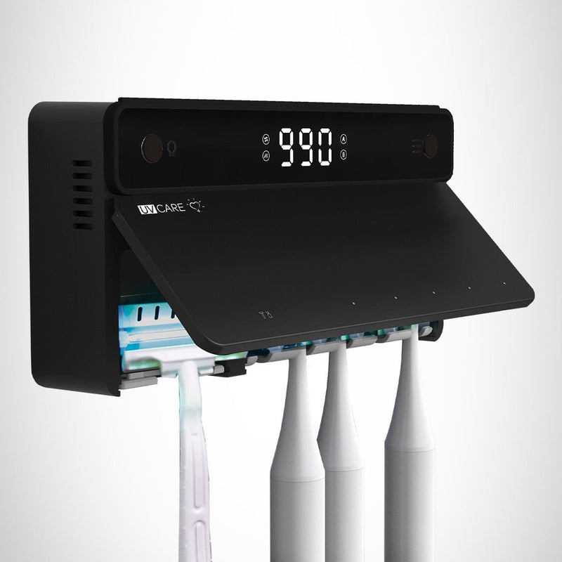 Clean Brush Pro 3-in-1 UV-C Toothbrush Sterilizer