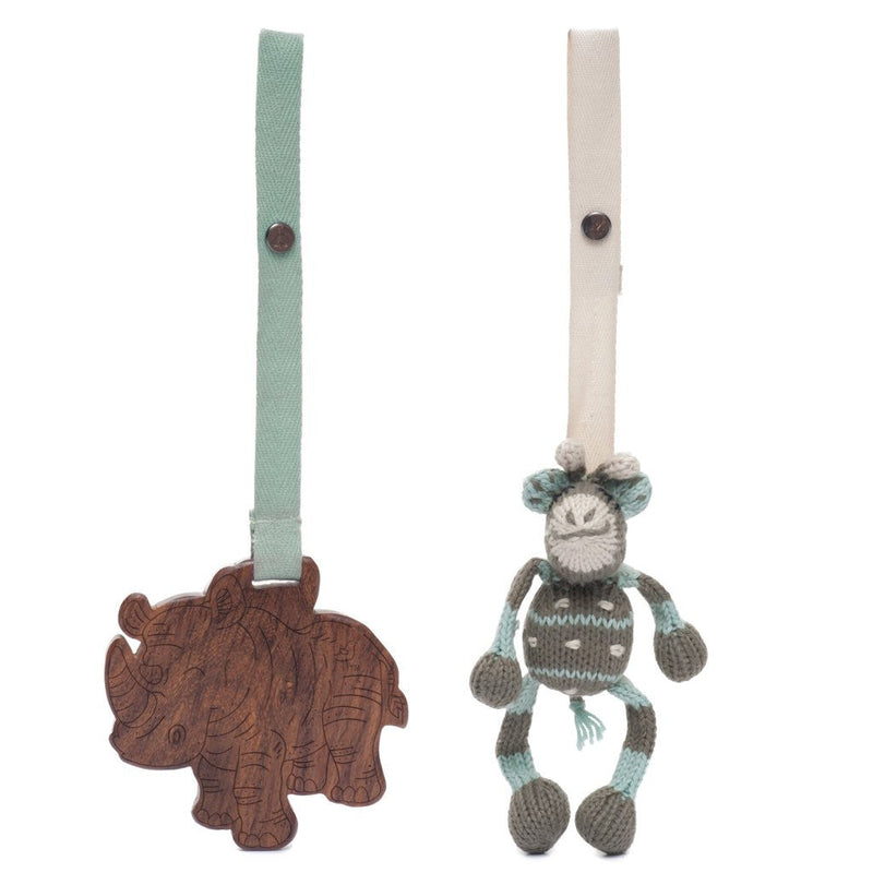 Safari Collection 2 pc. Stroller Set - Ami & Kenya