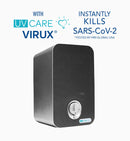 Desk Air Purifier w/ Medical Grade H13 HEPA Filter & ViruX Patented Technology (Instantly Kills SARS-CoV-2)