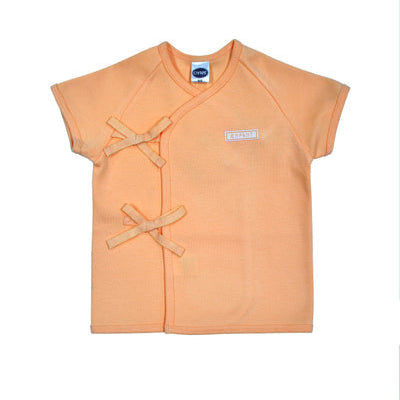 Short-Sleeved Tie-Side Shirt
