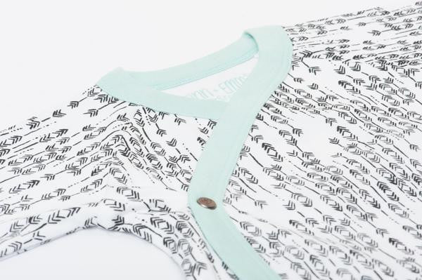 Miami Zoo Collection Kimono Top in Arrow