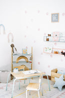 A-Frame Kids Clothes Hanger with Shelf Conversion