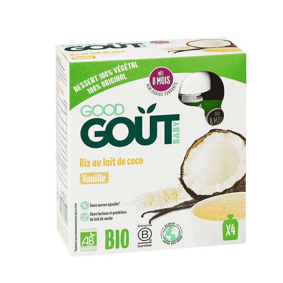Coconut Milk and Vanilla Rice Pudding 4 x 85g (8mos)