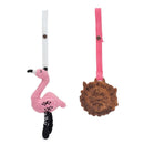 Miami Zoo Collection 2 pc. Stroller Set - Zoe & Mom