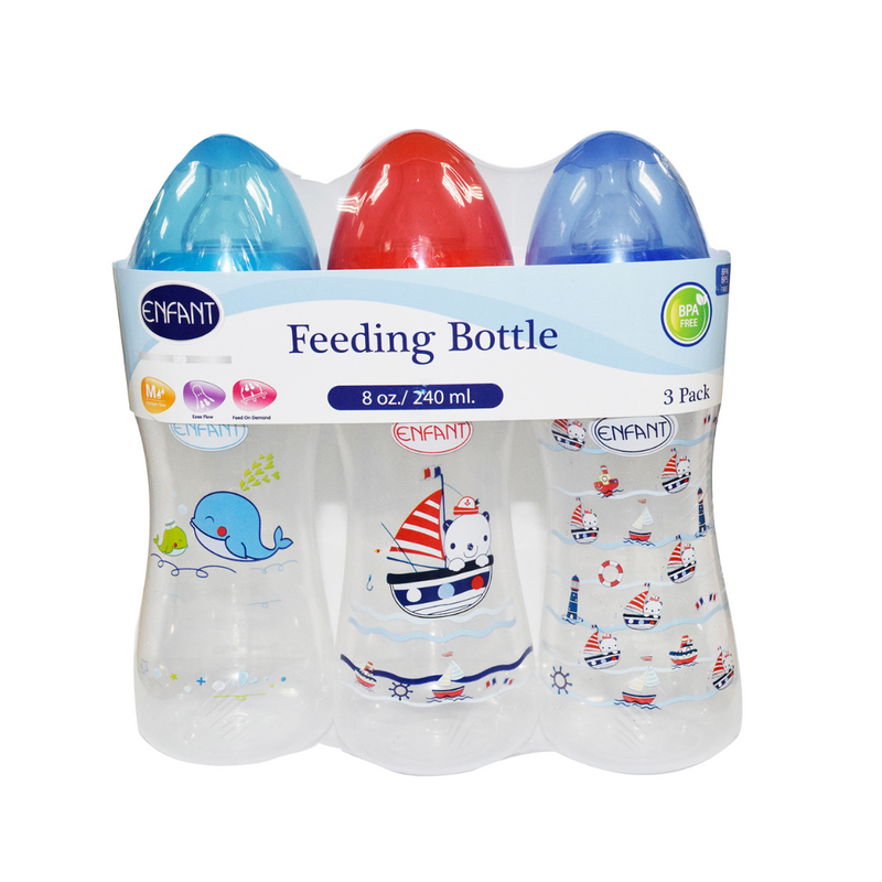 Shrink Feeding Bottle - 3-Pack