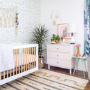 Gelato 3-Drawer Dresser with Removable Changing Tray and Pure 31" Contour Changing Pad