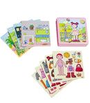 Magnetic Game Dress-Up Doll Lilli