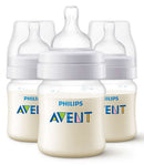 Anti-colic Bottle 4oz, 3-pack 0m+