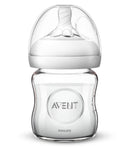 Natural Glass Bottle 4oz 0m+