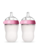 Natural Feel Baby Bottle, 8oz, 2-pack
