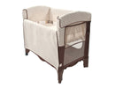 Mini Arc Convertible Co-Sleeper® Solid w/o Skirt - Cocoa Natural