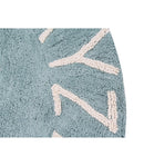 Round ABC Washable Rug