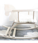 Clouds Grey Washable Rug