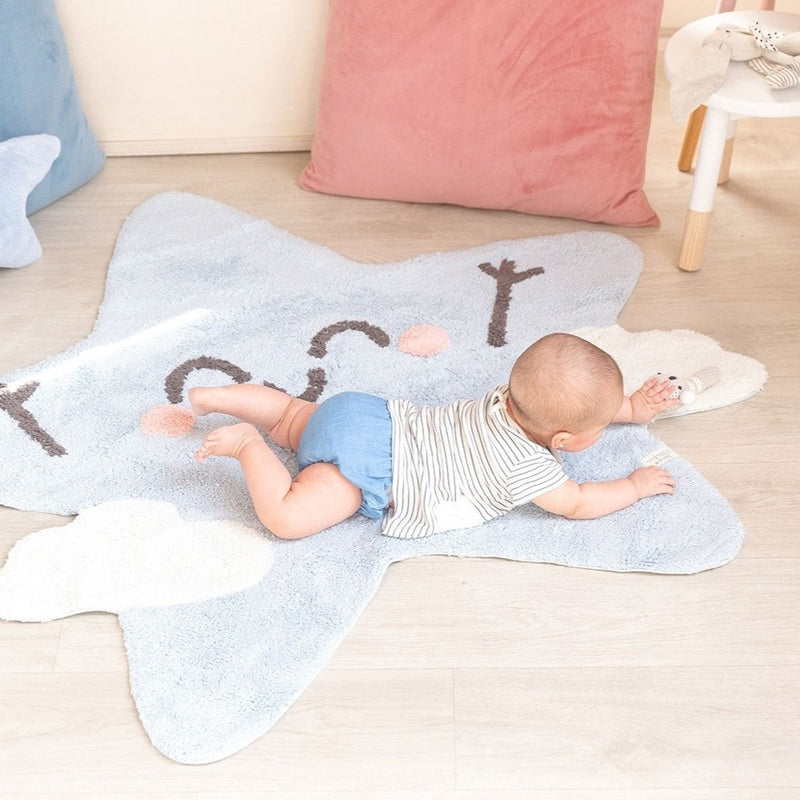 Mr Wonderful Happy Star Washable Rug