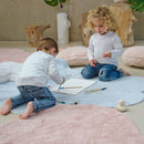 Puffy Love Nude Washable Rug with Cushion
