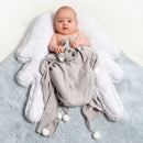 Puffy Wings Washable Rug with Cushion