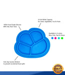 Anti-Slip Silicone Dish Plate
