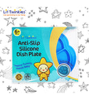 Anti-Slip Silicone Dish Plate