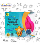 Anti-Slip Silicone Dish Plate