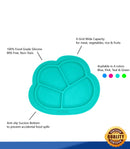 Anti-Slip Silicone Dish Plate