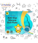 Anti-Slip Silicone Dish Plate